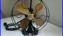 Antique Restored 9 GE Fan