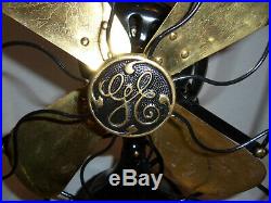 Antique Restored GE GENERAL ELECTRIC Fan 16 TALL