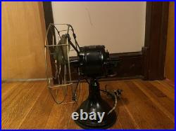 Antique Robbins And Myers 12 Brass Blade Table Fan Model 11530 Restored
