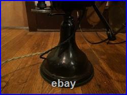 Antique Robbins And Myers 12 Brass Blade Table Fan Model 11530 Restored