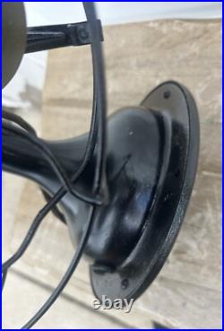 Antique Robbins & Myers 12 3 Speed Electric Fan 3704 Brass Blades Stunning