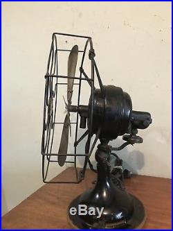 Antique Robbins Myers 12 Electric Fan BB Oscillating