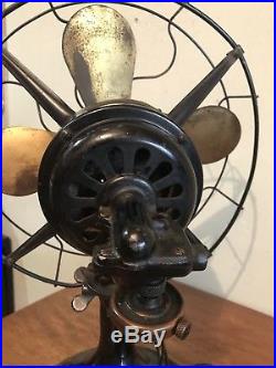 Antique Robbins Myers 12 Electric Fan BB Oscillating