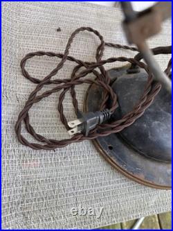 Antique Robbins & Myers 13 Three-Speed Fan 2410 Brass Blades Working Condition