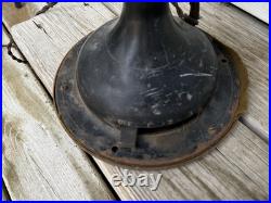 Antique Robbins & Myers 13 Three-Speed Fan 2410 Brass Blades Working Condition