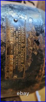 Antique Robbins & Myers 16 Exhaust Fan List 2989
