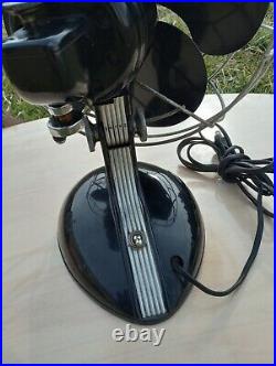 Antique Robbins & Myers 5404 Electric Oscillating Fan Tilt Head Works Pat 1926