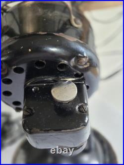 Antique Robbins & Myers Inc No. 1204 SERIAL M12858 Oscillates Brass Blades WORKS