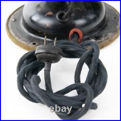 Antique Robbins & Myers Model 2410 6 Blade Brass Table Fan Not Working