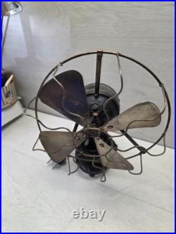 Antique SIEMENS Solid Metal WWII 1945 Fan Air Blower Rotary Fan Working Solid