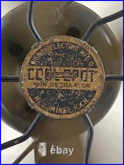 Antique SIGNAL Cool Spot Desk Table Fan. Type 112