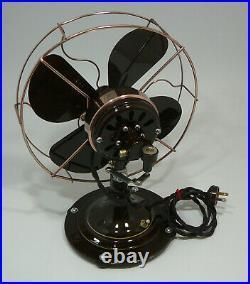 Antique Stancor 10 Oscillating Fan, ca 1935-1940, Restored, Beautiful