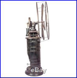 Antique Style Old Mechanism 1920's Jot's Patent Radio Kerosene Fan Fan's HB 01