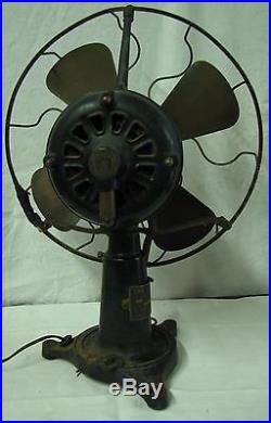 Antique The Standard Robbins & Myers Lollipop Fan 105453 Working
