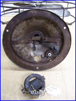 Antique Victor Airplane fan 6 blade 12 Dia