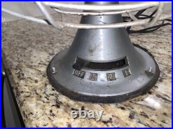Antique Vintage 17 Emerson Fan 3 Speed, 4 blade Model 79648 SD. Working well