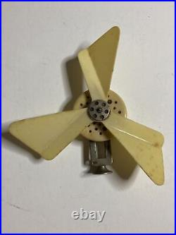 Antique Vintage Bakelite Carlo Pocket Fan With Mirror Rare 1930s WORKS GREAT