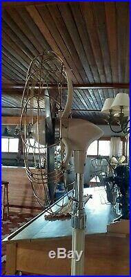 Antique Vintage Bakelite Pedestal Marelli Electric Fan