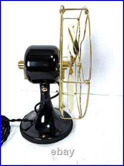 Antique Vintage Collectible electric 1920s GE 9 Whiz Fan Brass Cage Blade Antique Vintage Collectible electric 1920s GE 9 Whiz Fan Brass Cage Blade