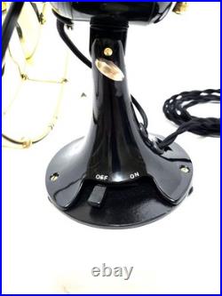 Antique Vintage Collectible electric 1920s GE 9 in Whiz CUSTOM Base & Brass Bl C