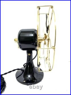 Antique Vintage Collectible electric 1920s GE 9 in Whiz CUSTOM Base & Brass Bl C