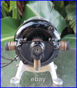 Antique Vintage Electric Fan Robbins & Myers Unique Small Motor HIGH SPEED
