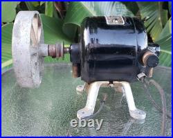 Antique Vintage Electric Fan Robbins & Myers Unique Small Motor HIGH SPEED
