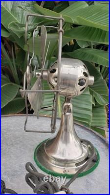 Antique Vintage Electric Fan STAR-RITE NOS in Original Box Works Socket Plug