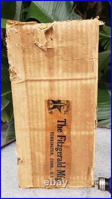 Antique Vintage Electric Fan STAR-RITE NOS in Original Box Works Socket Plug