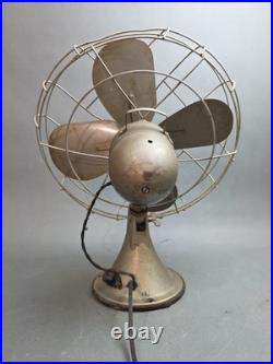 Antique Vintage Emerson 17 Oscillating Fan Working Collectible 79648SH
