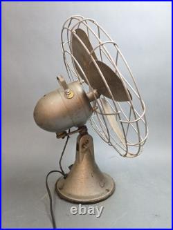 Antique Vintage Emerson 17 Oscillating Fan Working Collectible 79648SH