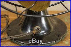 Antique Vintage Emerson Fan Brass Blades Type 26646