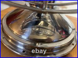 Antique/Vintage Fresh'nd Aire 3 Speed Model 14 Mickey Mouse Chrome Fan RARE