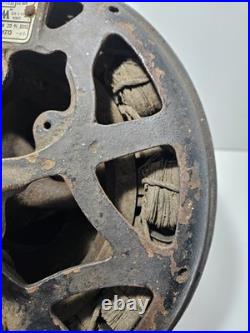 Antique Vintage General Electric GE 653373A Cast Iron Ceiling Electric Fan Motor