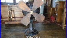 Antique Vintage German Mechanical Fan Spring Wound Fan not electric