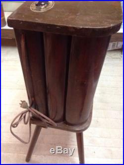 Antique Vintage Kenmore Mathes Electric Cooler Fan W Legs 4 Speed Works Great