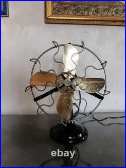 Antique/Vintage MARELLI Fan, model o-25, 1935 made in Italy