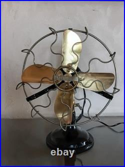Antique/Vintage MARELLI Fan, model o-25, 1935 made in Italy