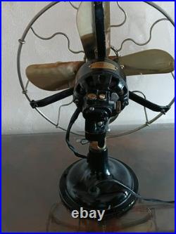Antique/Vintage MARELLI Fan, model o-25, 1935 made in Italy