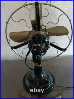 Antique/Vintage MARELLI Fan, model o-25, 1935 made in Italy