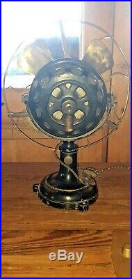 Antique Vintage Marelli Electric Fan pancake motor