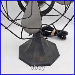 Antique Vintage Royal Rochester Electric Fan VERY RARE Works Needs Repair Read