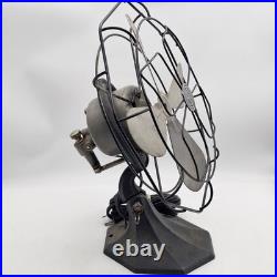 Antique Vintage Royal Rochester Electric Fan VERY RARE Works Needs Repair Read
