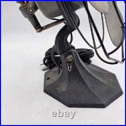 Antique Vintage Royal Rochester Electric Fan VERY RARE Works Needs Repair Read