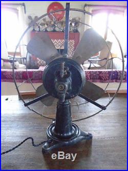 Antique Vintage The Standard Robbins & Myers Electric Fan 12 inches