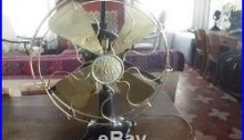 Antique Vintage Tigre Hurricane DC Electric Fan 12 inches