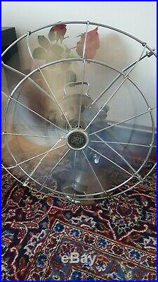 Antique Vintage Verify S Orbit Electric Fan 16 Inch