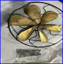 Antique Vintage Westinghouse Electric Fan brass blade industrial Parts G3D