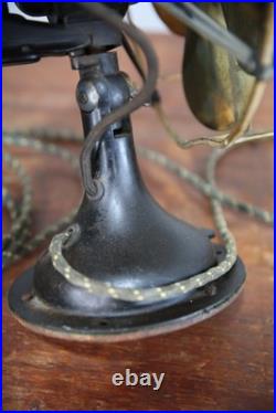 Antique Vintage Westinghouse Electric Fan brass blade industrial Parts G3D