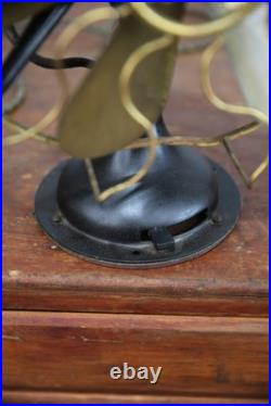 Antique Vintage Westinghouse Electric Fan brass blade industrial Parts G3D